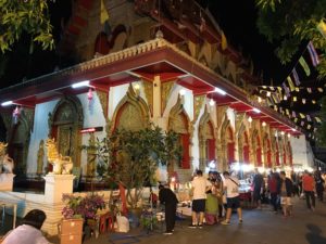 Buddhist temples are pervasive in Thailand