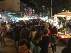 Night market in Chiang Mai old town